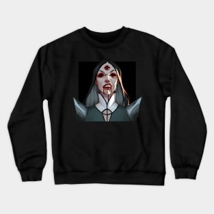 Three eyes with blood Crewneck Sweatshirt